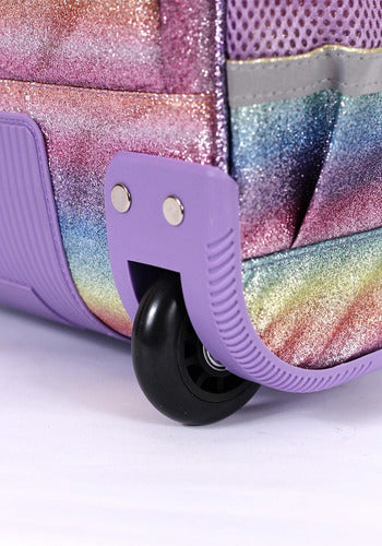 Rainbow Elf Backpack with Rubber Base and Wheels 14