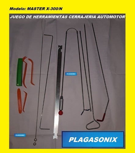 Ganzua Kit Profesional Cerrajeria Automotor Master X-300/n 3