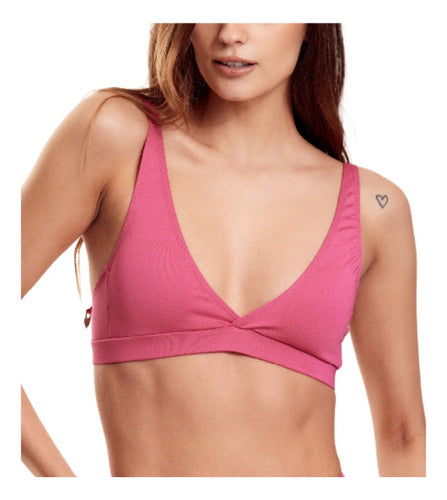 Pompavana Kenya Basic Triangle Microfiber Bra 0