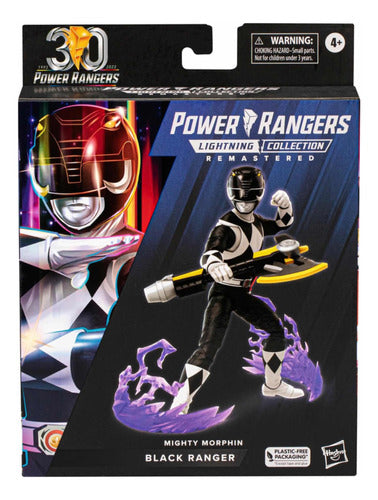 Hasbro Power Rangers Lightning Collection Remastered Black Ranger 2