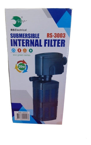 RS Electrical Filtro Pecera Rs 3003 1750 L/h Acuarios De 150 A 240 Litros 1