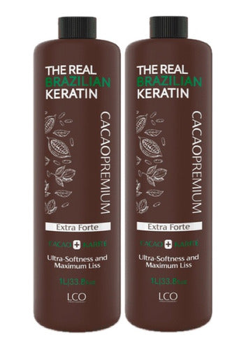 Brushing Progresivo The Real Brazilian Keratin Cacao 2lt 0