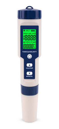 Medidor Digital De Calidad Del Agua 5 En 1 Ph Tds Ec Circuit 0