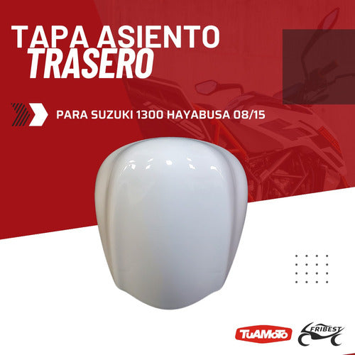 Fribest Suzuki 1300 Hayabusa 08/15 Seat Cover - White 3