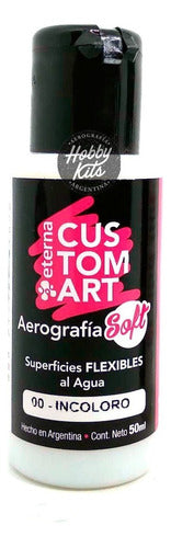 Eterna Pintura Aerografía Eterna Custom X15 Soft Papel Tela Cuero 7