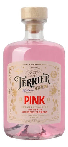 Terrier Gin Terrier Pink Hibiscus Flower 700 Ml Special Edition 0