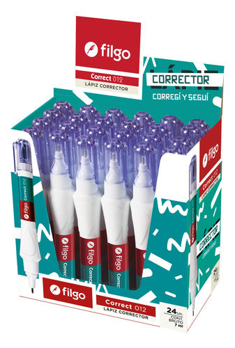 Filgo Correct Liquid Corrector Pencil 012 7ml Box of 24 0