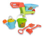 Duravit 601 Beach Cart Set with Bucket, Shovel, and Rake 0