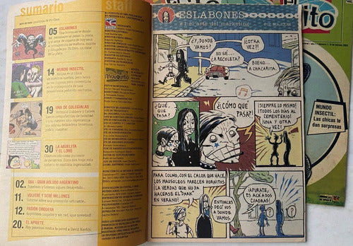 El Mosquito Nº1 , 2 Y 3. Historieta Comic, 2005, Cr03b1 1