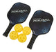 Conjunto De Pás E Bolas Pickleball | Leijiaer Equipments Car 2