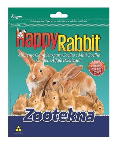 Happy Rabit - Ração Para Coelho - 10 Kg 0