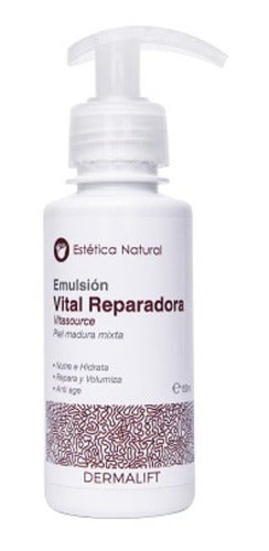 Emulsión Reparadora Piel Mixta - 150ml - Estética Natural 0