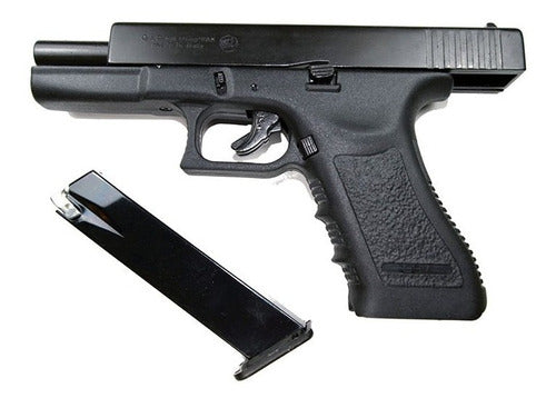 Bruni Glock 17 9mm PAK Blank Firing Pistol + Ammunition 2