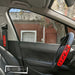 Grupo Dago Sports Aluminum Pedal Set + Tuning Floor Mats + Leather Steering Wheel Cover + Seat Belt Cover Set 22