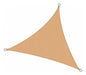 Toldo Vela Sombra Viento Granizo Uv 4*2.5*5 Triangulo Beige 0