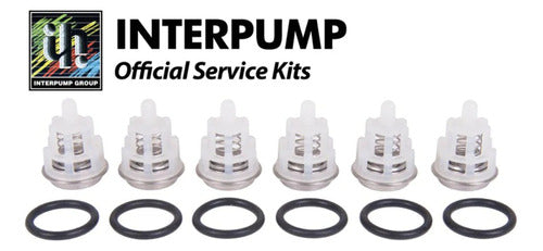 Kit Valvulas N° 1 Asp Exp Interpump Serie 44 W130 W186 1