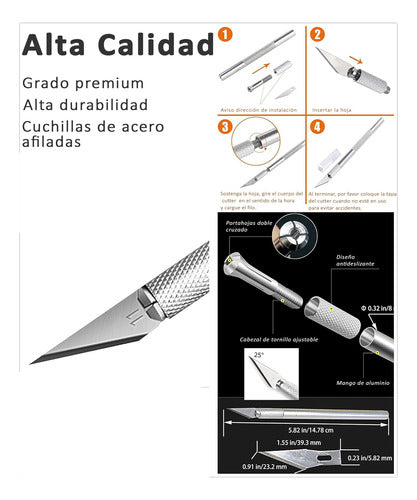 Cutting Board Combo A2 60x45 + Metal Blade Cutter 4