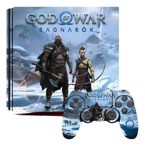 SK Skin/Adhesive - PS4 - Combo - God Of War 0