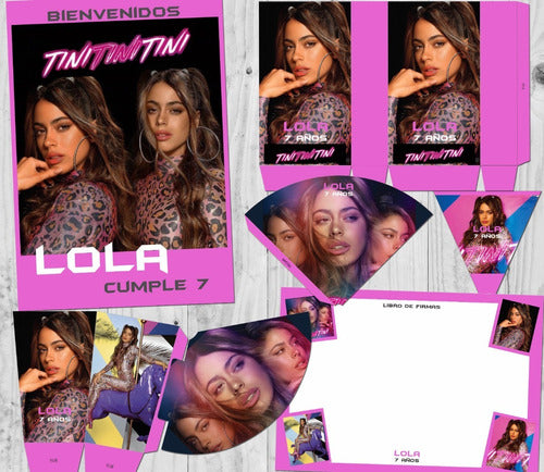 Kit Imprimible Tini Textos Editables 1