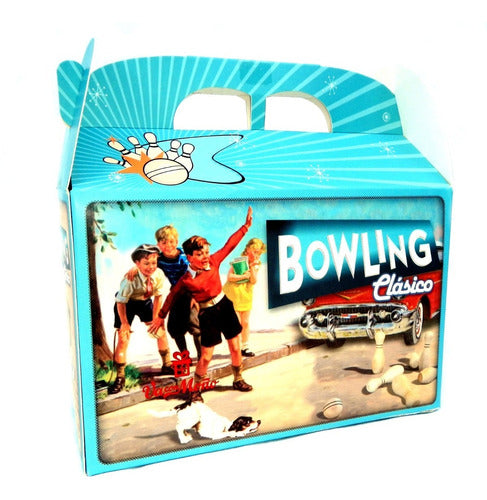 Planeta Juguete Classic Wooden Bowling Set 6