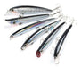 Dr.fish 6 Señuelos De Agua Salada, Lote 5 Minnow Plug Popper 4