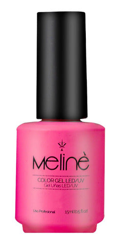 Esmaltes Semipermante Gel Color Base Coat Top Coat Meliné 3