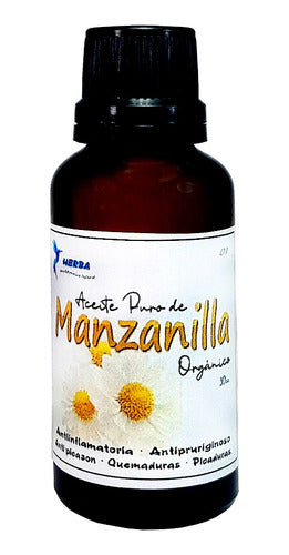 Herba Aceite Herba De Manzanilla 30cc Orgánico En Vidro C/ Gotero 0