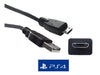 Seisa Cable De Carga Joystick Ps4 Celular Usb 5