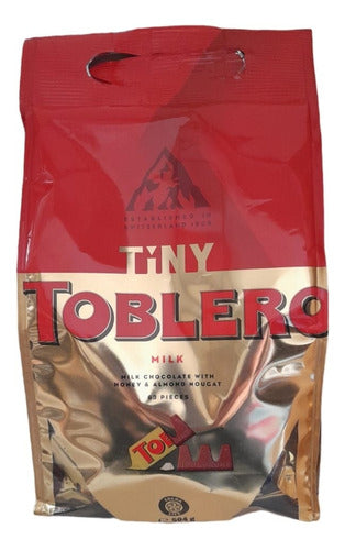 Tiny Toblerone Chocolate Milk 504g 63 Pieces 0