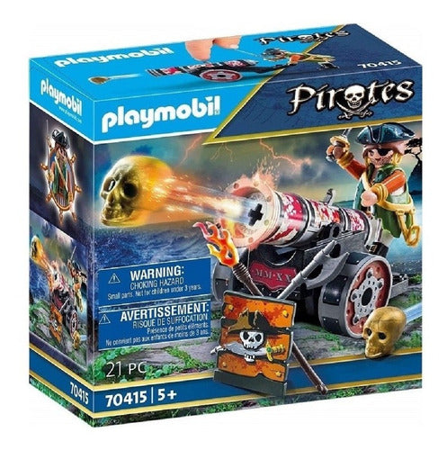 Playmobil Pirate with Cannon Shooter 70415 Original 0