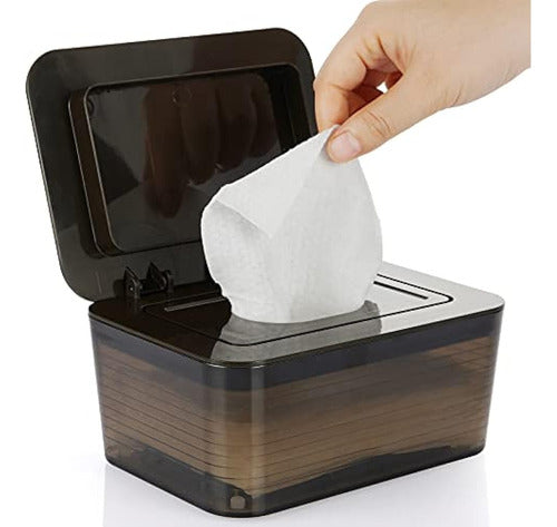 Whiidoom Large Capacity Wipe Dispenser Case 0