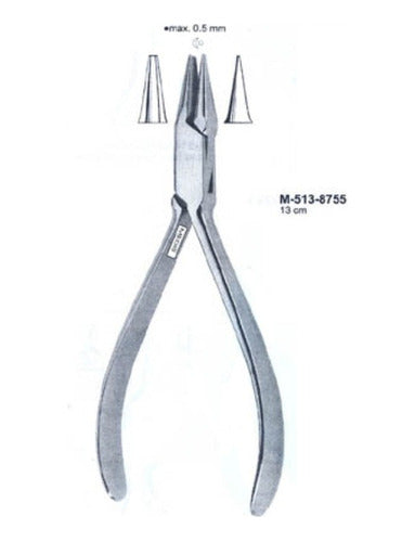 Medisporex 13cm Half-Jaw Pliers 2