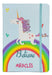 Bazar Hu Unicorn Notebook Hard Cover 80 Sheets 21x14.5cm 2