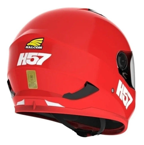 Hawk H57 Red Helmet + Avant Winter Kit 3