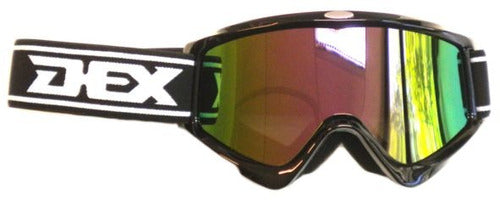 Dex Antiparra Moto Cros Enduro Yh-96 Negra, S-21 Rainbow 0