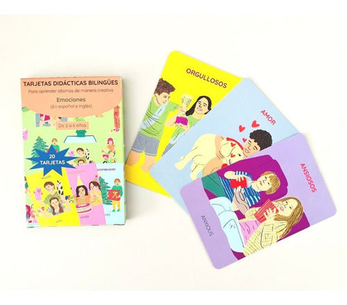 Little Sally Flashcards Emociones - 20 Cartas 0