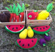 Fabric Fruits and Vegetables Play Food Set by Patatin Toys 2