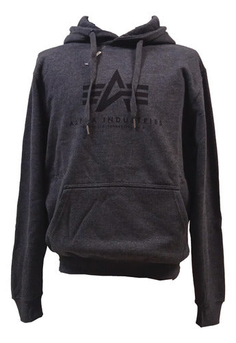 Alpha Industries Logo Alpha Hoodie New Season 4