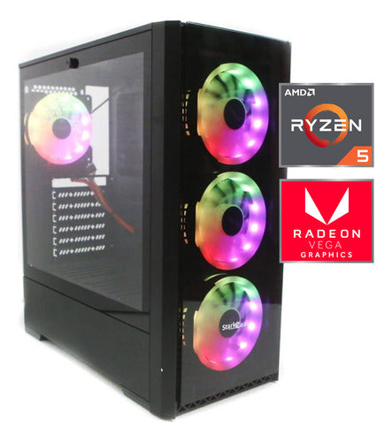 Pc Gamer Amd Ryzen 5 5600g 16gb 120ssd+1tb Grafica Vega 7 1