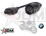 BMW Motorcycle 10 Pin to OBD2 16 Pin Adapter Cable - JDM 5