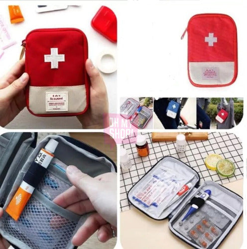 Compact First Aid Kit Travel Medicine Organizer 2