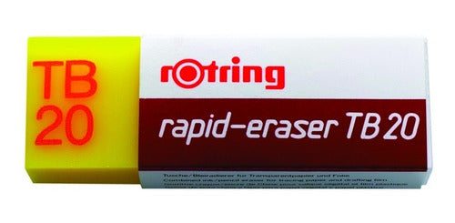 Rotring Goma Para Lapiz Tinta De Dibujo Tb 20 0