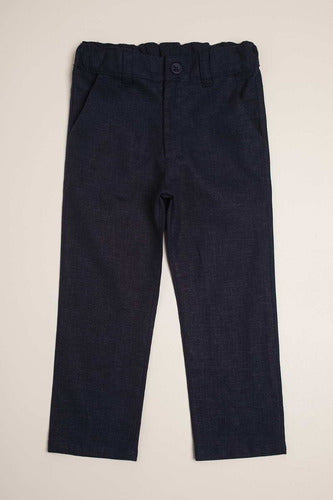 Magdalena Esposito Linen Pants with Straight Pocket 0