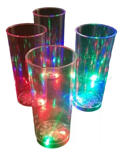 40 Vasos Luminosos Led ,  Cotillon Luminoso Led , Fluor !!! 0