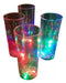 Centraled 25 LED Glow Glasses with Neon Straws for Events and Parties 4