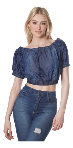 Forever Young Blusa Paisana De Jean M8 1