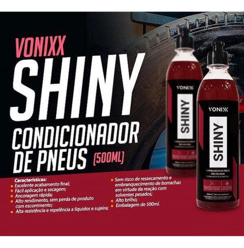 Shiny Vonixx Renovador De Neumáticos 500ml 1