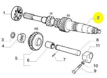 Arbol Primario Fiat Uno 5m 1