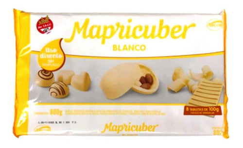 Mapricuber Chocolate X 800 Grs - Arcor - No Requires Tempering 0