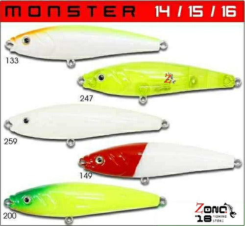 Century Monster 14cm Dorados Deadly Topwater Lure 2